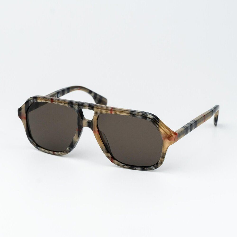 Burberry KIDS Sunglasses Vintage Brown Pilot JB4340 377873 NEW AUTHENTIC